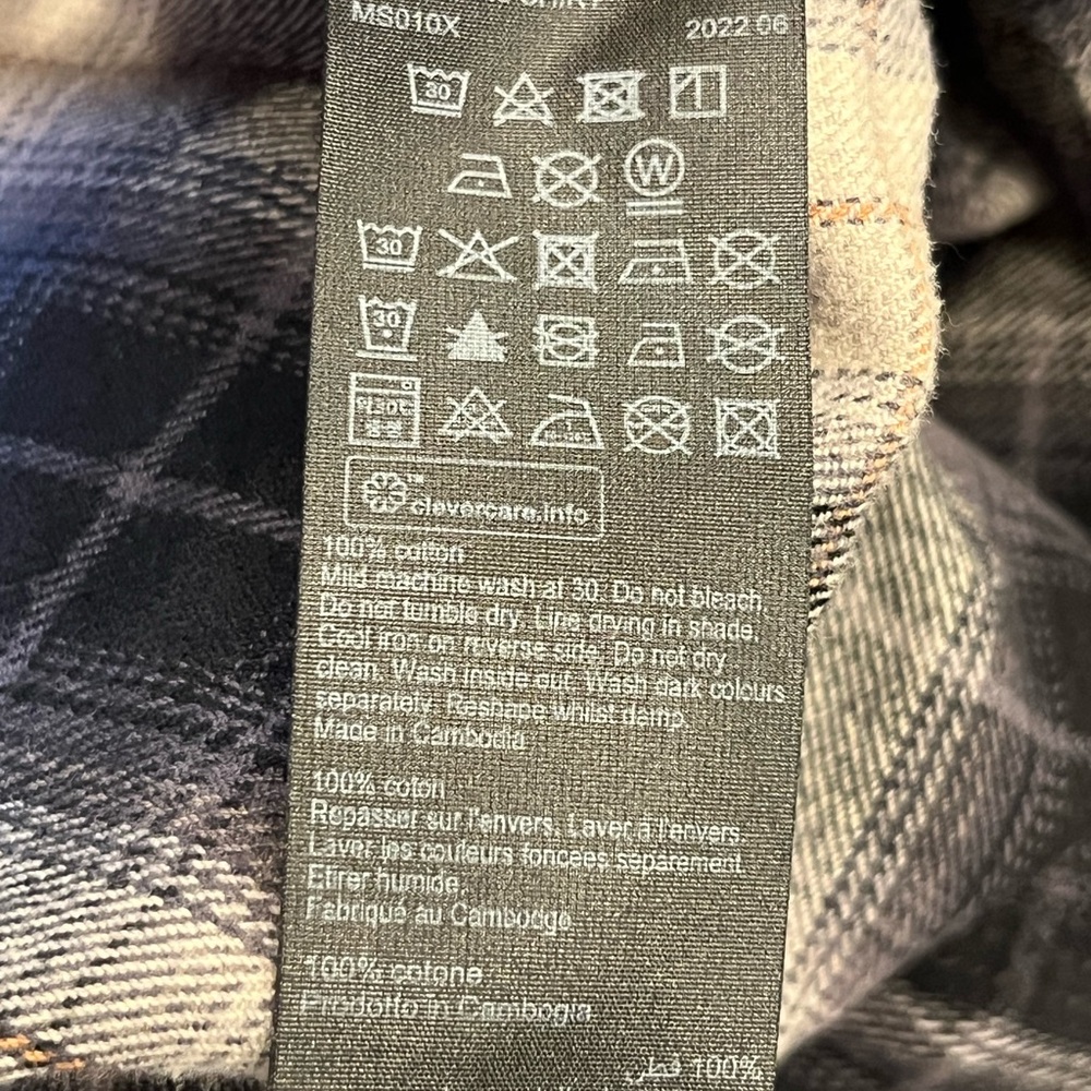 ALLSAINTS‎ Flannel Striped Shirt - Picture 5 of 5